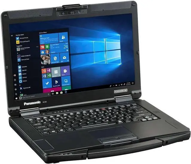 Main image of Panasonic ToughBook FZ-55 MK2 Rugged Laptop Touch | 14" 1920x1080 FHD | Core i5 - 1145G7 - 256GB SSD Hard Drive - 16GB RAM | 4 cores @ 4.4 GHz Win 11 Pro Black