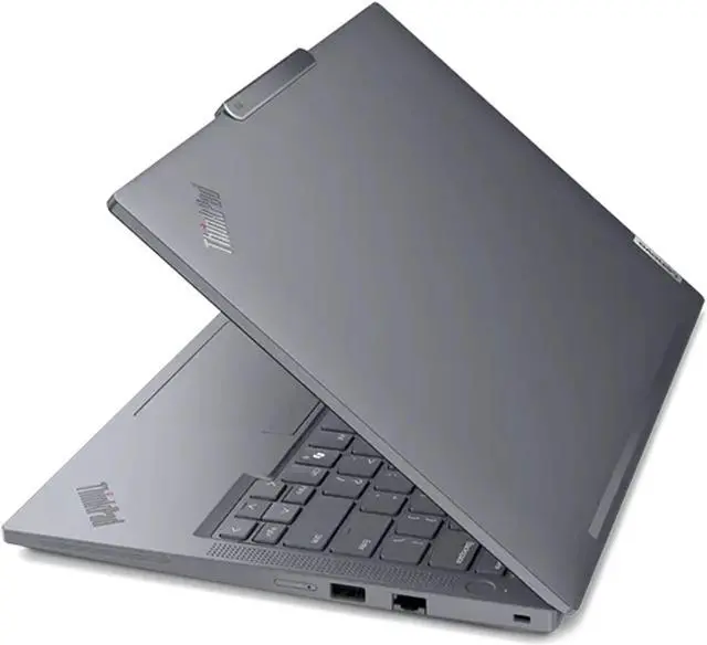 Alt view image 4 of 5 - Lenovo ThinkPad T14 Gen 5 Intel Laptop (2022) | 14" 1920x1200 FHD+ | Core Ultra 7 - 155U - 512GB SSD Hard Drive - 4GB RAM | 12 cores @ 4.8 GHz Win 10 Pro Black