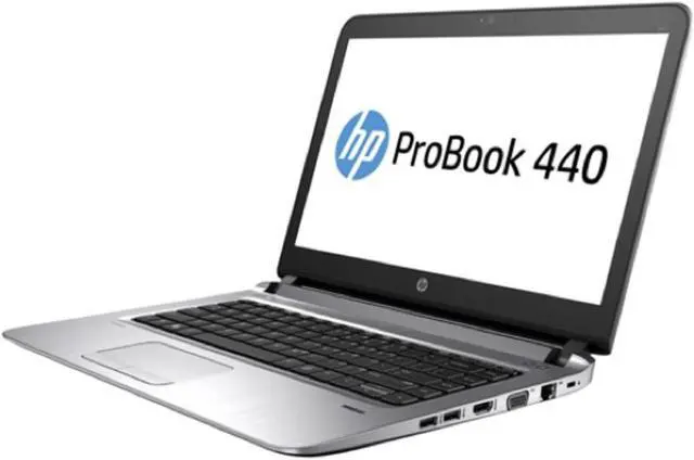 Main image of HP ProBook 440 G3 Laptop (2023) | 14" 1366x768 HD | Core i3 - 6100U - 500GB HDD Hard Drive - 8GB RAM | 2 cores @ GHz No OS Black