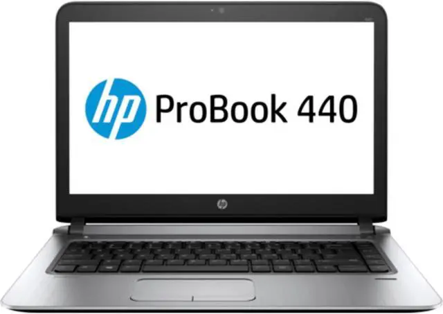Alt view image 4 of 5 - HP ProBook 440 G3 Laptop (2023) | 14" 1366x768 HD | Core i3 - 6100U - 500GB HDD Hard Drive - 8GB RAM | 2 cores @ GHz No OS Black