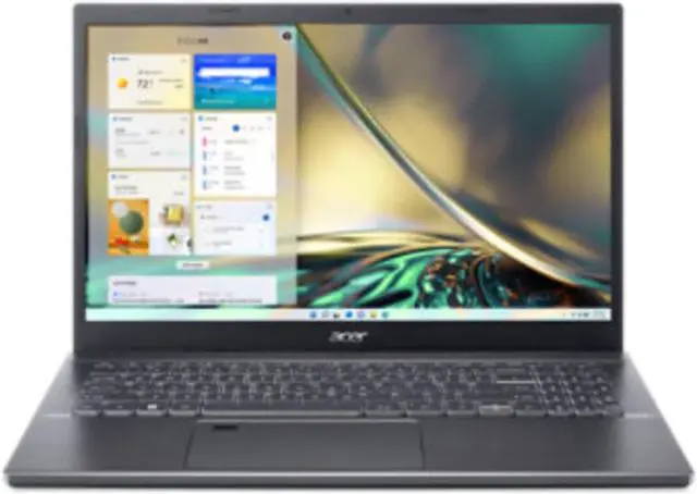 Alt view image 2 of 6 - Acer Aspire 5 15 A515-57G Laptop (2022) | 15.6" 1920x1080 FHD | Core i5 - 1240P - 512GB SSD Hard Drive - 8GB RAM - Nvidia GeForce RTX 2050 | 12 cores @ 4.4 GHz - 4GB GDDR6 Win 11 Home Black