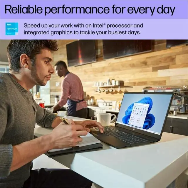 Alt view image 3 of 6 - HP Stream 11 Pro G1 Laptop (2023) | 11.1" 1366x768 HD | Athlon - 3050U - 256GB SSD Hard Drive - 8GB RAM | 2 cores @ 3.2 GHz Win 11 Pro Black