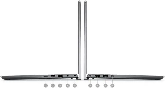 Alt view image 3 of 6 - Dell Vostro 5410 Laptop | 14" 1920x1080 FHD | Core i7 - 11370H - 2TB SSD Hard Drive - 64GB RAM | 4 cores @ 4.8 GHz Win 10 Pro Silver