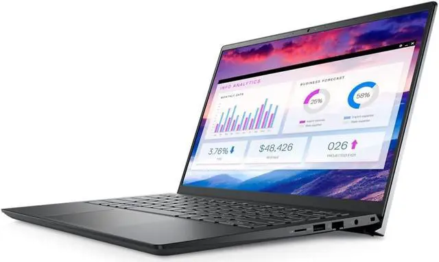 Alt view image 5 of 6 - Dell Vostro 5410 Laptop | 14" 1920x1080 FHD | Core i7 - 11370H - 2TB SSD Hard Drive - 64GB RAM | 4 cores @ 4.8 GHz Win 10 Pro Silver