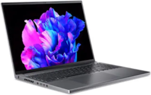 Alt view image 5 of 5 - Acer Swift X 16 SFX16-61G Laptop (2023) | 16" 2560x1600 QHD+ | Ryzen 7 Pro - 7840HS - 1TB SSD Hard Drive - 16GB RAM - Nvidia GeForce RTX 3050 | 8 cores @ 5.1 GHz - 4GB GDDR6 Win 11 Home Black