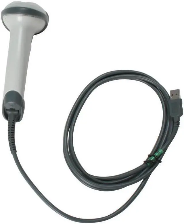 Alt view image 6 of 6 - Zebra (Motorola) Symbol LS2208 Series LS2208-SR20001R-NA Handheld Barcode Scanner - USB Kit with Cable and Stand