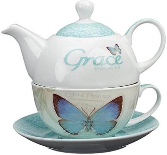 Turquoise Single Serve Personal Teapot. Tea Lovers Tea 