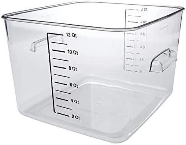 Free shipping Sous Vide Container 12 Quarts with Lid, Sous Vide