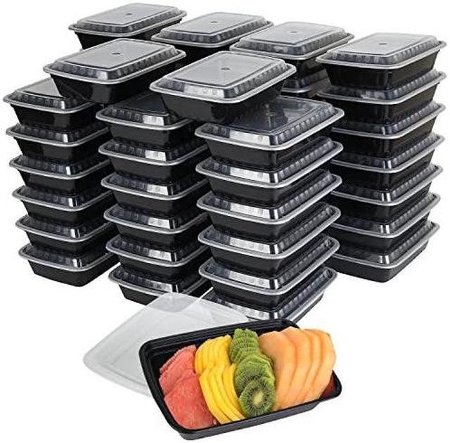 Meal Prep Plastic Microwavable Food Containers For Meal Prepping