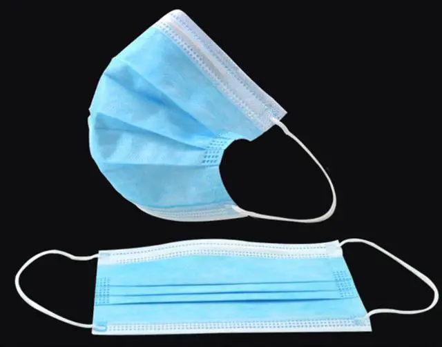 Alt view image 10 of 11 - Disposable Face Mask 3-ply, Dust-proof, Non-medical, Pack of 10
