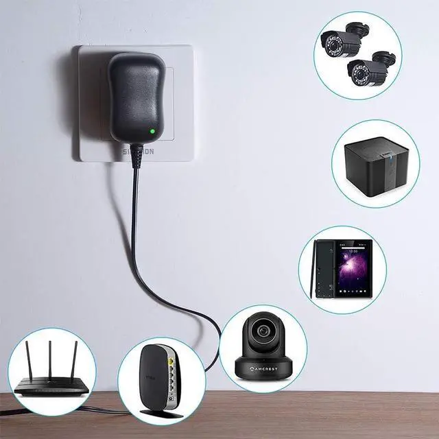 Alt view image 2 of 7 - SoulBay 12W Universal Multi Voltage AC/DC Adapter Switching Power Supply with 8 Selectable Adapter Plugs, Suitable for 3 V to 12 V Device