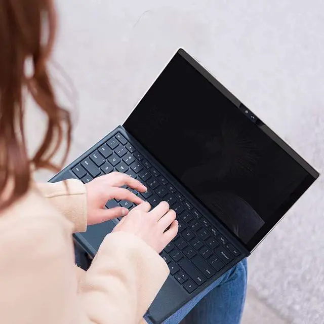 Alt view image 2 of 6 - FILMEXT for Microsoft Surface GO 2th Generations Fully Removable Privacy Screen Protector Filter, Anti-Spy Filter, Anti-Glare Feature Makes (for Surface GO 2th Generations Privacy Screen Protector)