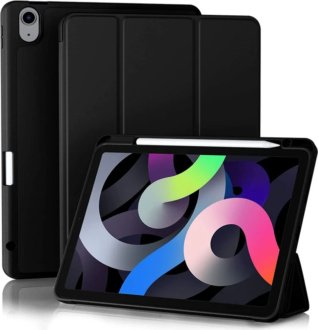 Main image of Akkerds for iPad Air 11 Inch Case M4/M3/M2, Air 5th/4th Gen 10.9, Black