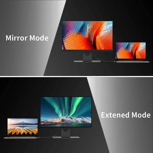 Alt view image 7 of 7 - 2 Pack HDMI Cable Gray 3.3 ft+Red 6.6ft, CableCreation HDMI 2.0 Cable, High-Speed 18Gbps, 4K HDR, 3D, 2160P, 1080P, Ethernet Support, Compatible with UHD TV, PS5/PS4, Xbox One, Blu-ray, PC, Projector