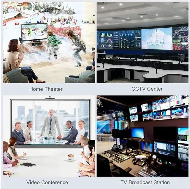 Alt view image 5 of 7 - CableCreation USB 3.1 Type C to HDMI 49ft /16M Fiber Optic Cable 18G Ultra Speed, Supports 4K 60hz(Dolby Vision, E-ARC, HDCP, 3D) Thunderbolt 3, Compatible with Macbook Pro 2019, XPS13 / 15,Surface Go