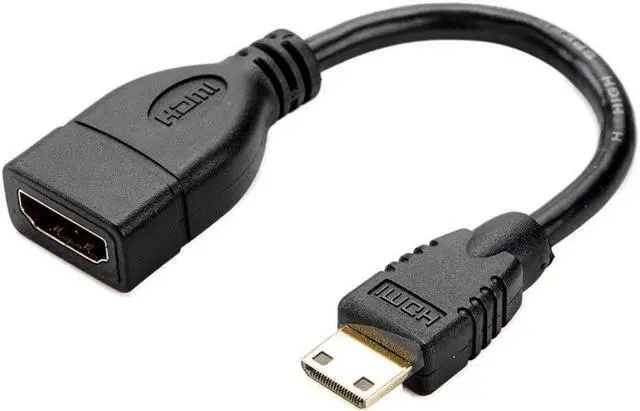 Alt view image 2 of 3 - CableCreation Mini HDMI to HDMI Cable Bundle with 6ft Ultra Thin HDMI Cable