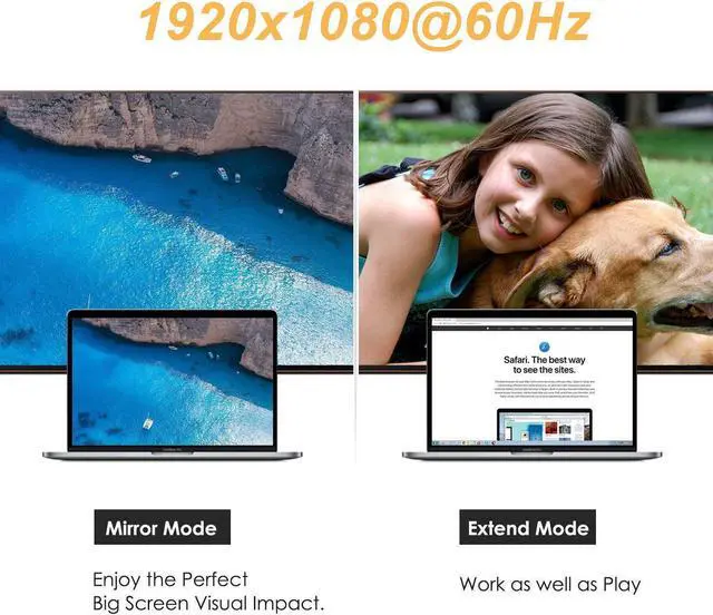 Alt view image 5 of 7 - CableCreation DisplayPort to VGA Adapter, Gold Plated DP to VGA Male to Female Adapter, Compatible with Computer, Desktop, Laptop, PC, Monitor, Projector, HDTV, Black