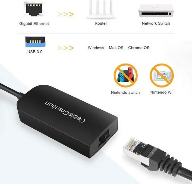 Alt view image 5 of 7 - 2.5G USB to Ethernet Adaoter + 1G USB 3.0 Network Dongle, for Windows, Mac, macOS, Linux, Compatible for Windows, MacBook, macOS, Mac Pro Mini, Laptop, PC and More