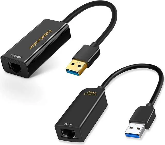 Main image of USB 3.0 to Ethernet Adapter for Nintendo Switch + USB 3.0 to Ethernet for Laptop, High Speed rij45 to USB 10/100/1000 Mbps Gigabit LAN Network Converter, Plug and Play for Windows macOS,Linux, Chrome