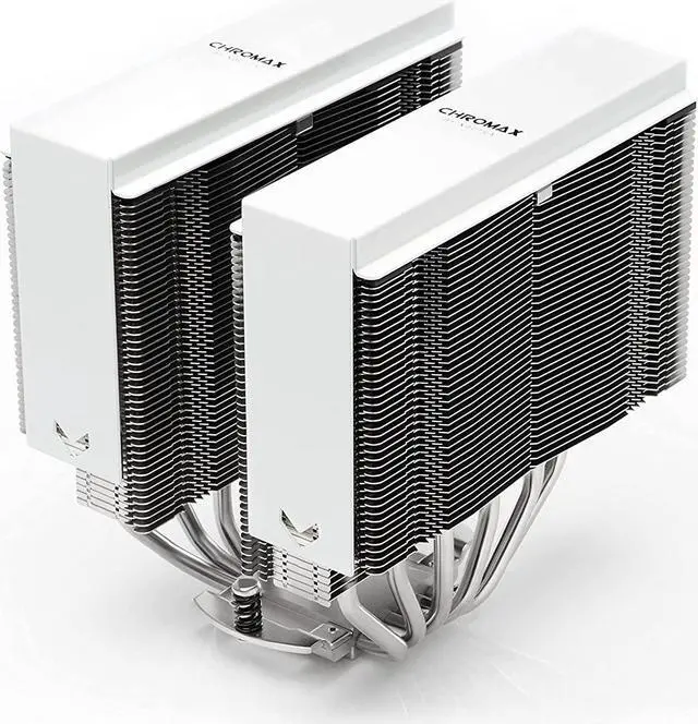 Alt view image 5 of 7 - Noctua NH-D15S chromax.Black CPU Cooler with NA-HC4 chromax.White heatsink Covers