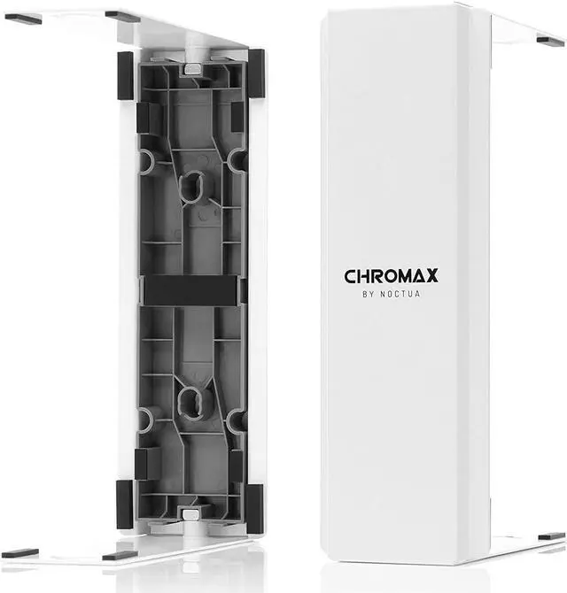 Alt view image 6 of 7 - Noctua NH-D15S chromax.Black CPU Cooler with NA-HC4 chromax.White heatsink Covers