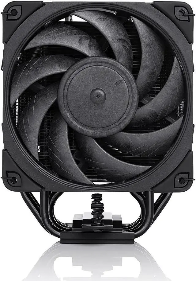 Alt view image 3 of 7 - Noctua NH-U12S chromax.Black CPU Cooler with NA-HC2 chromax.White heatsink Cover