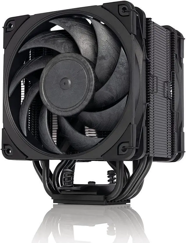 Alt view image 2 of 7 - Noctua NH-U12S chromax.Black CPU Cooler with NA-HC2 chromax.White heatsink Cover