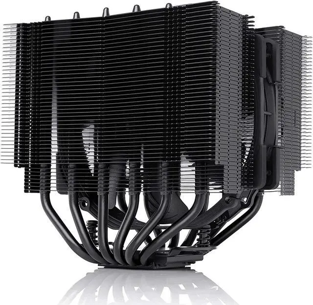 Alt view image 2 of 7 - Noctua NH-D15S chromax.Black CPU Cooler with NA-HC3 chromax.Black.swap heatsink Covers