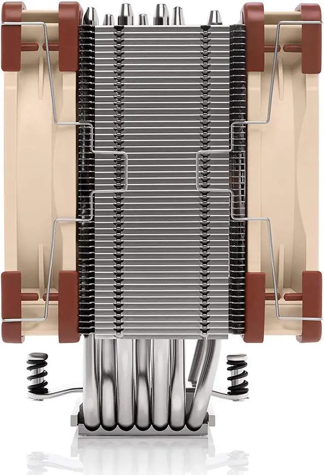 Alt view image 4 of 7 - Noctua NH-U12A CPU Cooler with NA-HC8 chromax.Black heatsink Cover