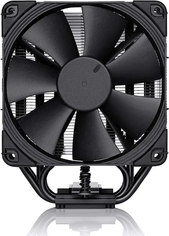 Alt view image 3 of 7 - Noctua NH-U12S chromax.Black CPU Cooler with NA-HC2 chromax.Black heatsink Cover