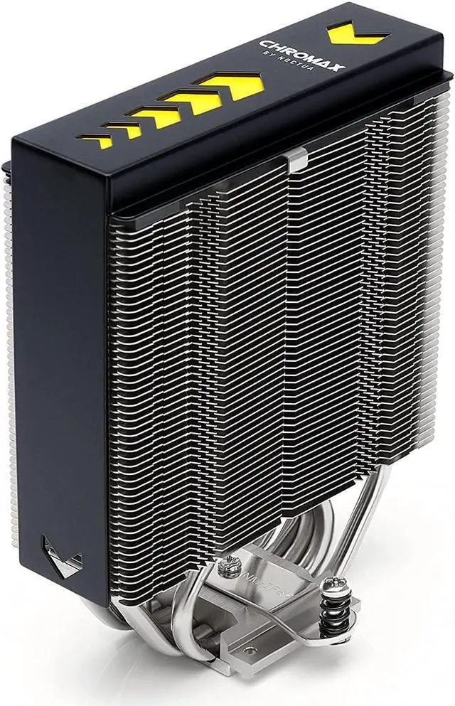 Main image of Noctua NH-U12S CPU Cooler with NA-HC1 chromax.Black.swap Heatsink Covers