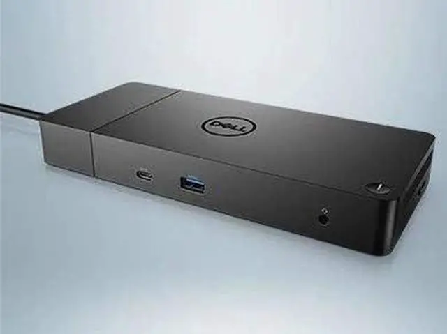 Alt view image 6 of 7 - Dell WD19 130W Docking Station (with 90W Power Delivery) USB-C, HDMI, Dual DisplayPort, Black