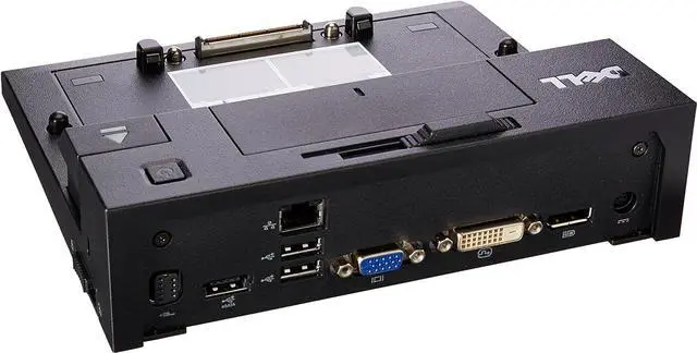 Alt view image 2 of 7 - Dell E-Port Replicator 3.0 with 130W Power Adapter E Series Latitudes (PRO3X)