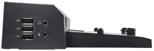 Alt view image 2 of 7 - Dell E-Port Replicator PR03X with USB 3.0 and 240-Watt Power Adapter