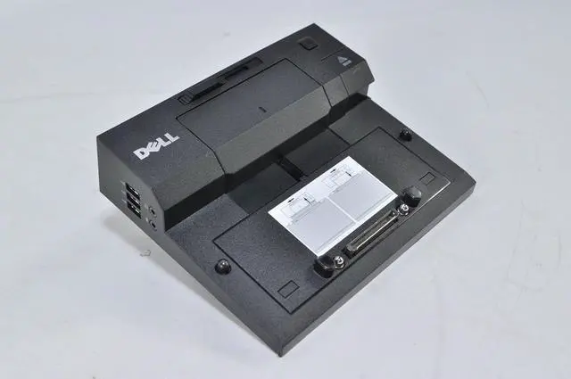 Alt view image 4 of 7 - Dell E-Port Replicator PR03X with USB 3.0 and 240-Watt Power Adapter