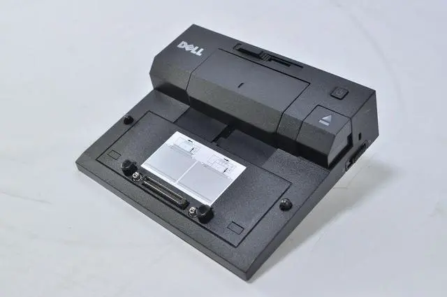 Alt view image 5 of 7 - Dell E-Port Replicator PR03X with USB 3.0 and 240-Watt Power Adapter