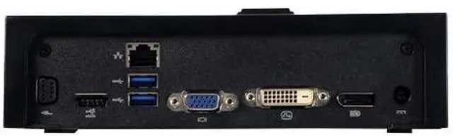 Alt view image 6 of 7 - Dell E-Port Replicator PR03X with USB 3.0 and 240-Watt Power Adapter