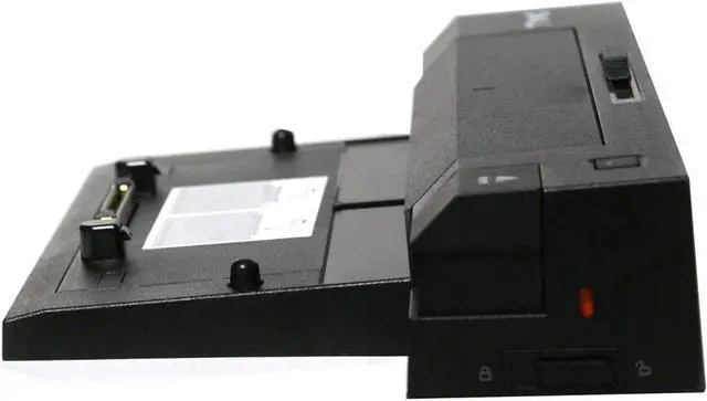 Alt view image 2 of 7 - Dell E-Port Replicator PR02X Docking Station and Port Replicator with PA-4E 130W AC for Dell E Series Laptop / Notebooks