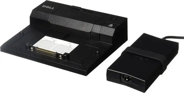 Main image of Dell Pro3x USB 2.0 E-Port Replicator with 130-Watt Power Adapter Cord (Black) (SPR II 130)