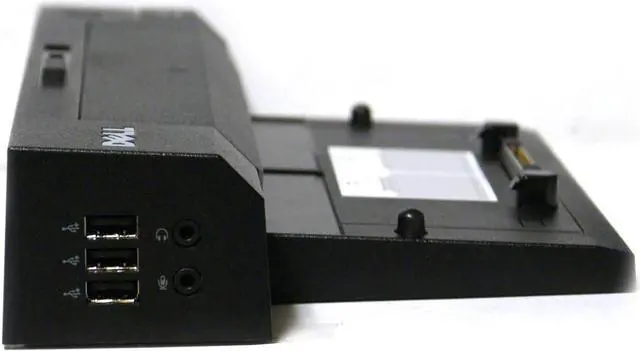 Alt view image 3 of 6 - Dell E-Port Plus Advanced Port Replicator with USB 3.0 for E Series Latitudes, 240W AC