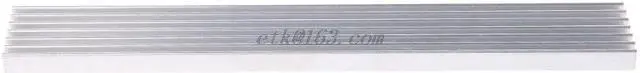 Alt view image 3 of 5 - 150*20*6mm Aluminum Heatsink Strip Cooling Computer Electronic Radiator Cooler