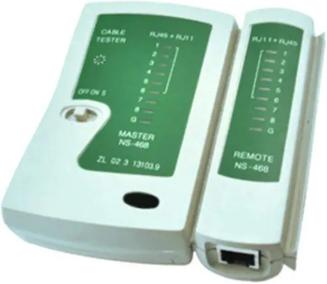 Alt view image 2 of 5 - 5Pcs/Set Network Ethernet Cable Tester Rj45 Kit Crimper Crimping Tools Punch Down Rj11 Cat6 Wire Detector Qjy99 Stripping Crimpi