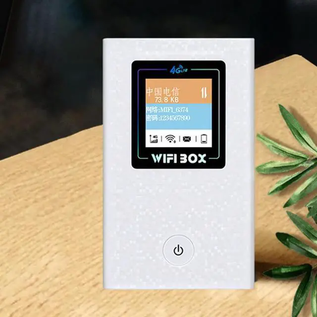 Alt view image 3 of 5 - 4G Wifi Router 4G Lte Wifi Wireless Router 6800MAh Battery Power Bank Hotspot Unlocked Car Mobile with Sim Card Slot