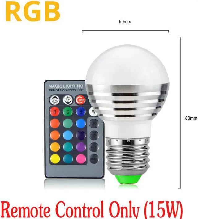 Alt view image 5 of 5 - Lights For Bedroom Table Lamp RGBW Tuya Smart Life WiFi Dimmable Voice Control Work With Alexa ,Echo ,Google Home  Bulb