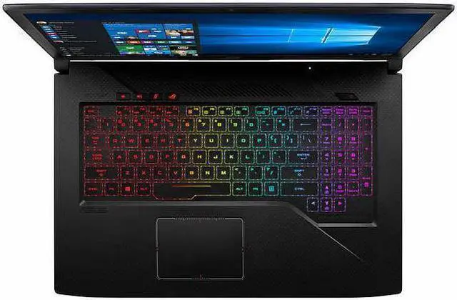 Alt view image 10 of 10 - Asus STRIX GL703GE-IS74 Core™ i7-8750H 2.2GHz 1TB+256GB SSD 16GB 17.3"(1920x1080) BT WIN10HOME Webcam NVIDIA® GTX 1050Ti 4GB Backlit Keyboard