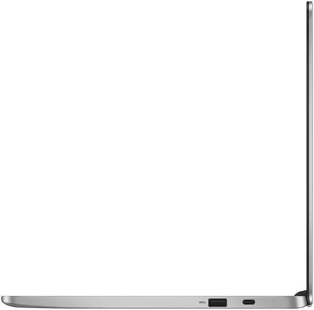Alt view image 11 of 14 - Asus Chromebook 14" HD 32GB eMMC 4GB RAM Intel Celeron N3350 - Silver Chrome OS C423NA-DH02