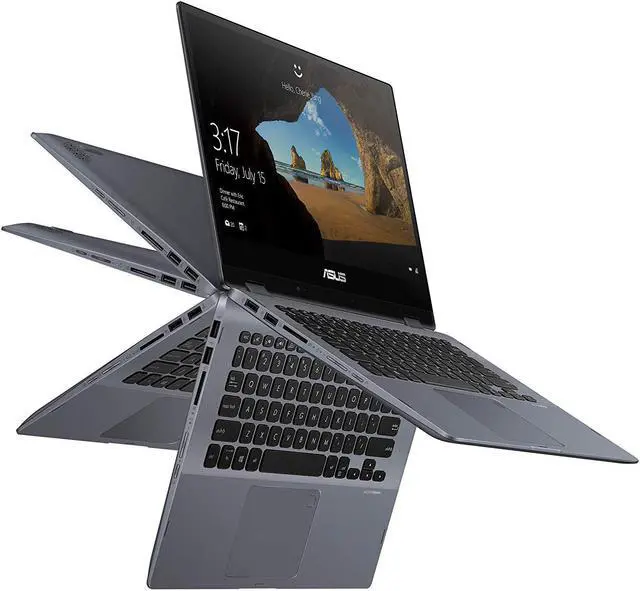 Main image of ASUS VivoBook Flip 14 TP412FA-OS31T Intel Core i3-8145u 2.1GHz 4GB 128GB SSD Intel UHD Graphics 620 14.0" Touchscreen Windows 10 in S mode