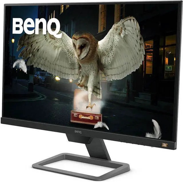 Alt view image 3 of 6 - BenQ EW2480 24" (Actual size 23.8") Full HD 1920 x 1080 3x HDMI Built-in Speakers Low Blue Light Flicker-Free FreeSync LED Backlit IPS Monitor
