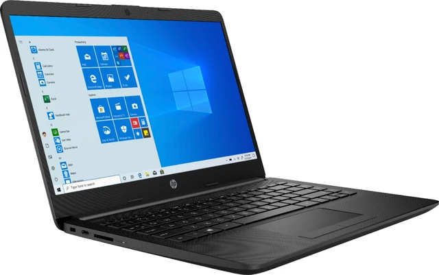Alt view image 2 of 4 - HP 14-dk1003dx 14" HD Laptop AMD Athlon Silver 3050U 2.3 GHz up to 3.2 GHz AMD Radeon Graphics 4 GB DDR4-2400 SDRAM 128GB M.2 SSD Windows 10 Home in S mode, 9XM12UA - B Grade