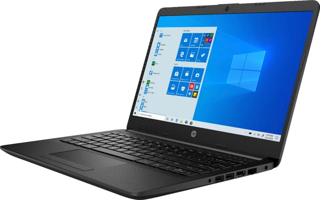 Alt view image 3 of 4 - HP 14-dk1003dx 14" HD Laptop AMD Athlon Silver 3050U 2.3 GHz up to 3.2 GHz AMD Radeon Graphics 4 GB DDR4-2400 SDRAM 128GB M.2 SSD Windows 10 Home in S mode, 9XM12UA - B Grade